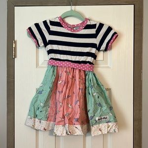 Knit top fun summer dress